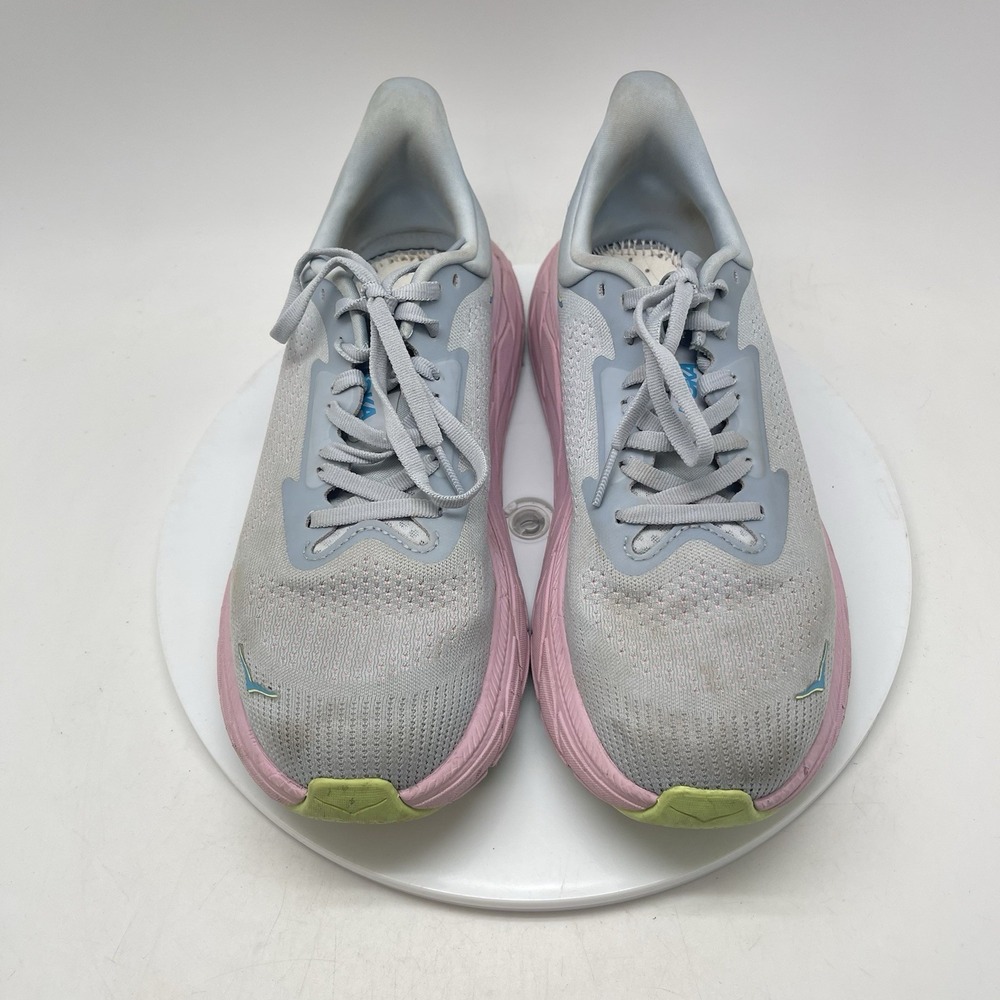 Hoka One One Sneakers Womens 9 B Arahi 7 1147851 GLP Gray Running Gym‎ Shoes - Picture 2 of 10